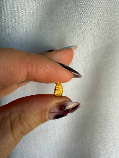 0.66 grams Natural Gold Nugget - August 2.0 drop