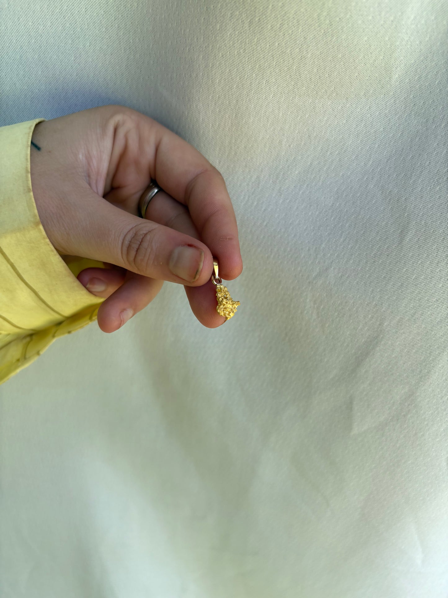 1.6 gram Natural Gold Nugget Pendant