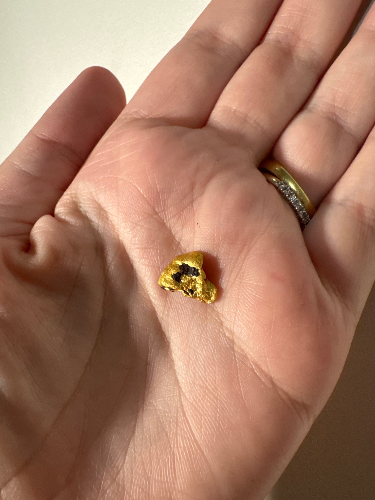 2.5 Gram Natural Gold Nugget - Total Weight 3.33g