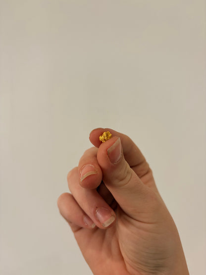 0.54 grams Natural Gold Nugget - October drop