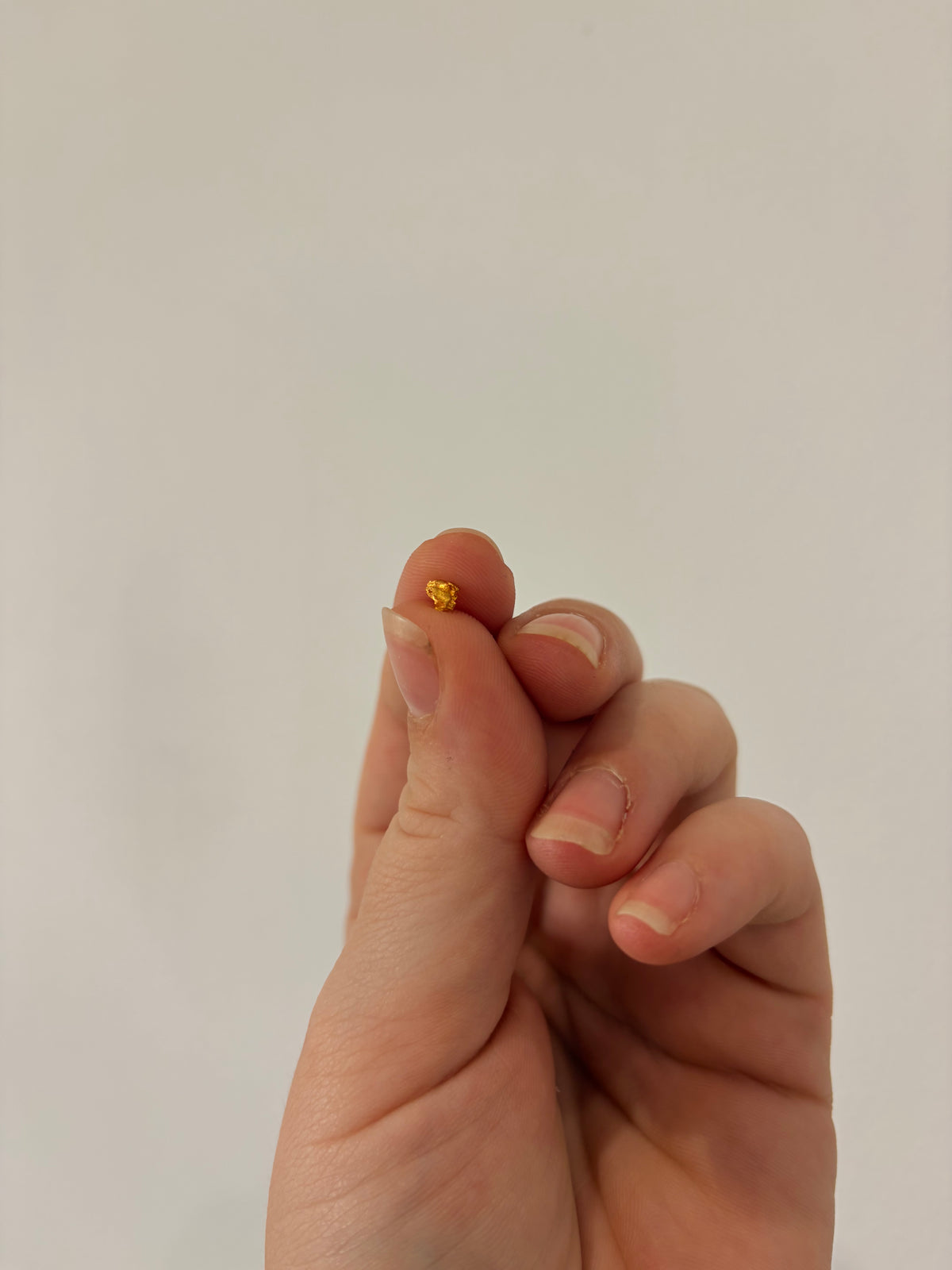 0.17 grams Natural Gold Nugget - October drop