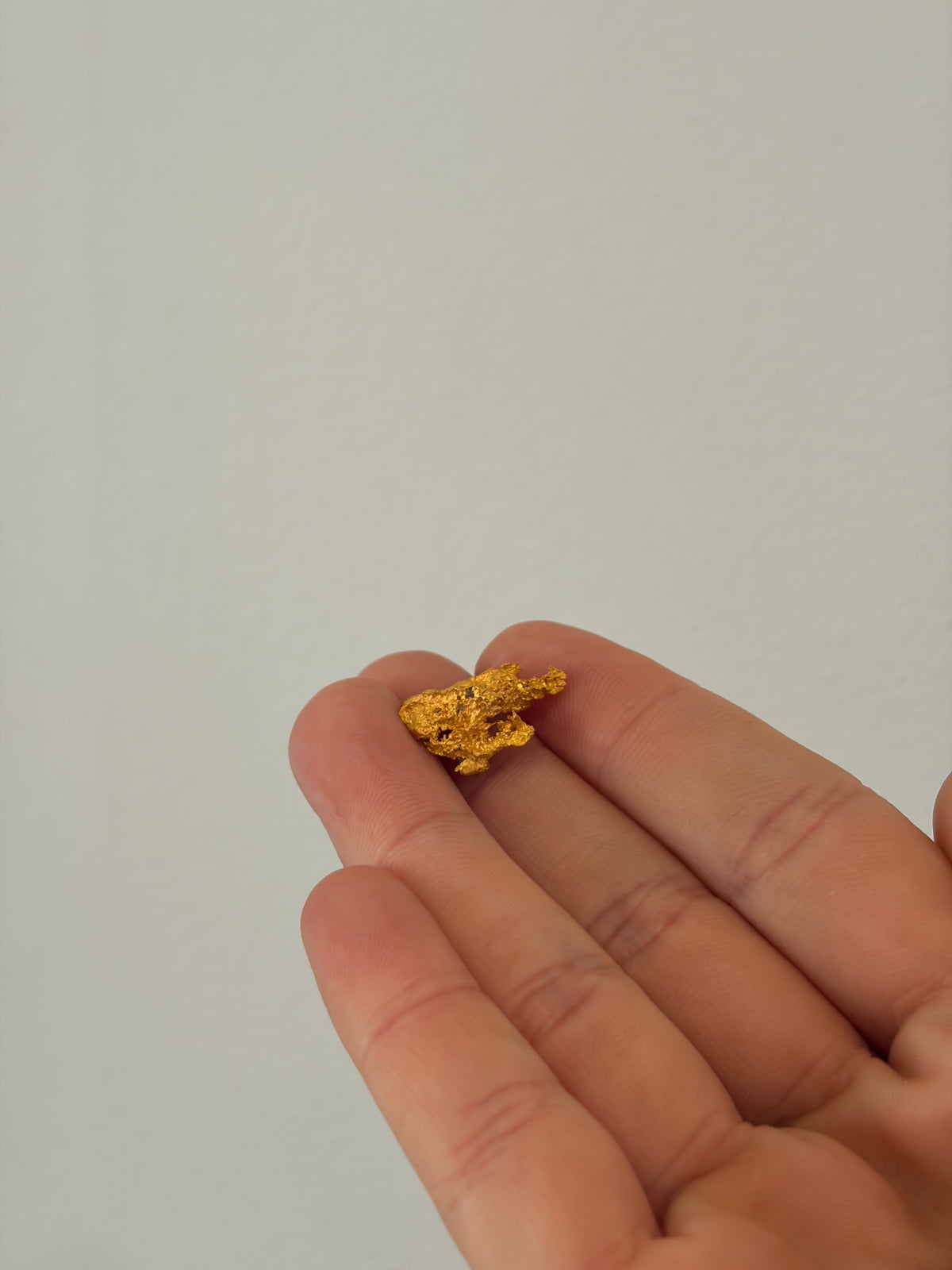 3.18 grams Natural Gold Nugget - October drop