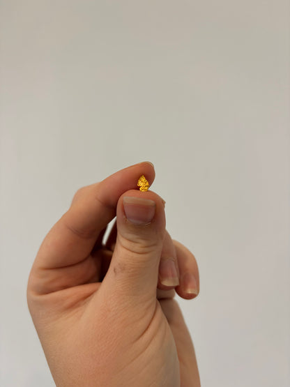 0.15 grams Natural Gold Nugget - October drop