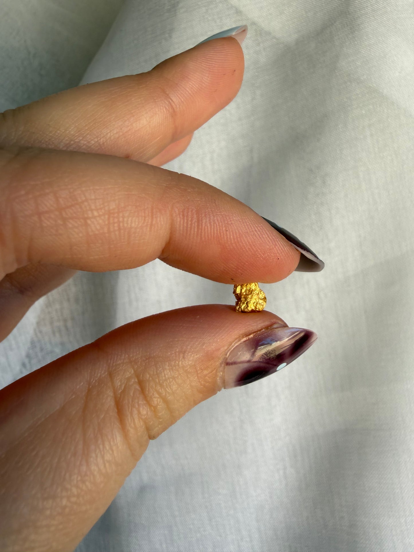 0.73 grams Natural Gold Nugget - August 2.0 drop