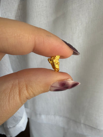 1.09 grams Natural Gold Nugget - August 2.0 drop