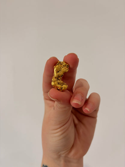 14.83 grams Natural Gold Nugget - October drop