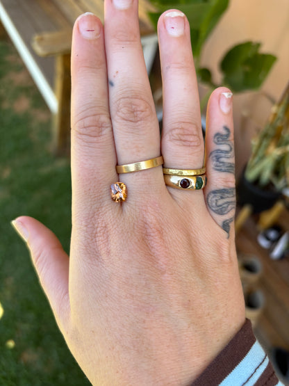 2.42ct NT Cushion Cut - Natural Orange Zircon