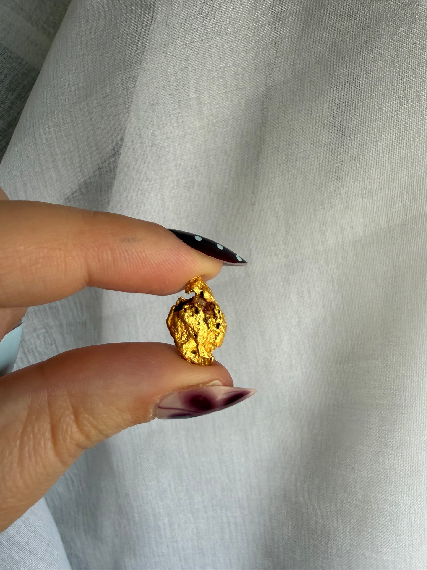 5.5 grams Natural Gold Nugget - August 2.0 drop