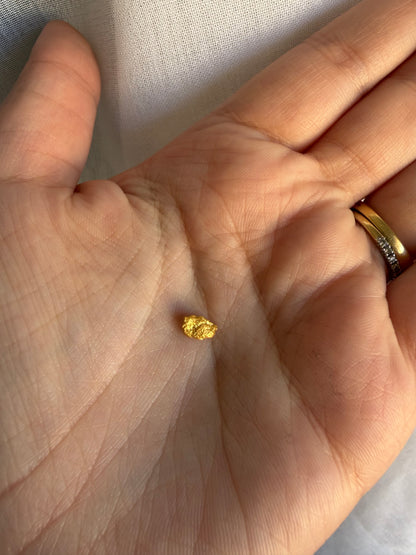0.55 grams Natural Gold Nugget - August 2.0 drop