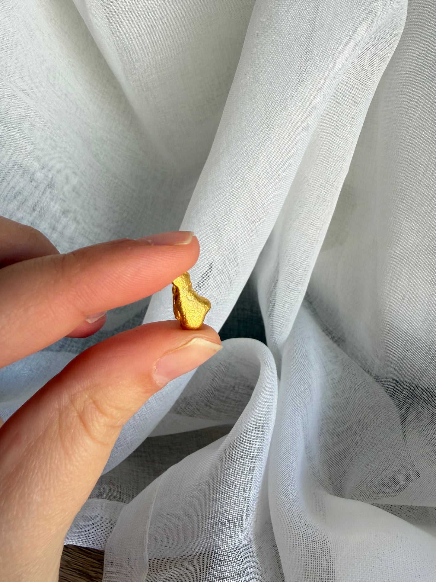 3.5 grams Natural Gold Nugget - August 2.0 drop