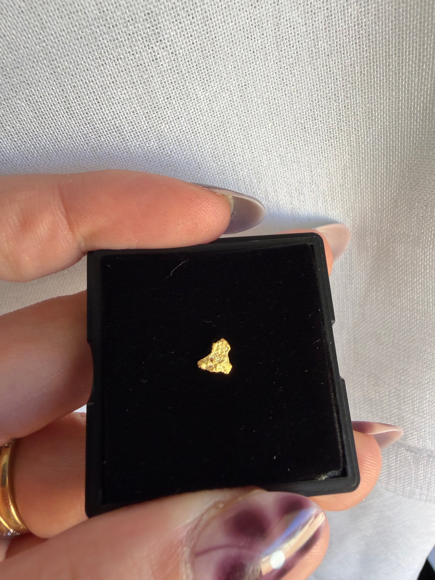 0.1 grams Natural Gold Nugget - August 2.0 drop