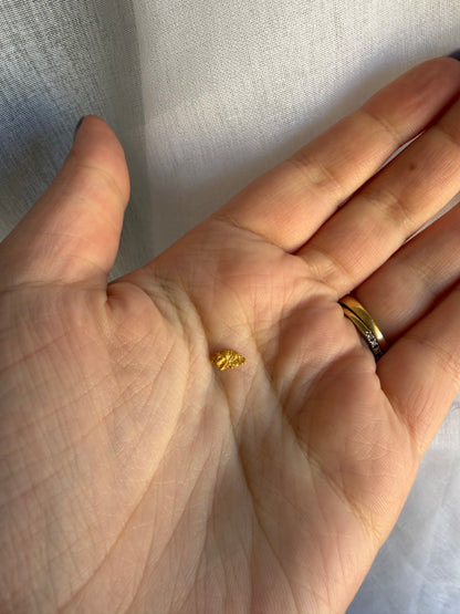 0.28 grams Natural Gold Nugget - August 2.0 drop