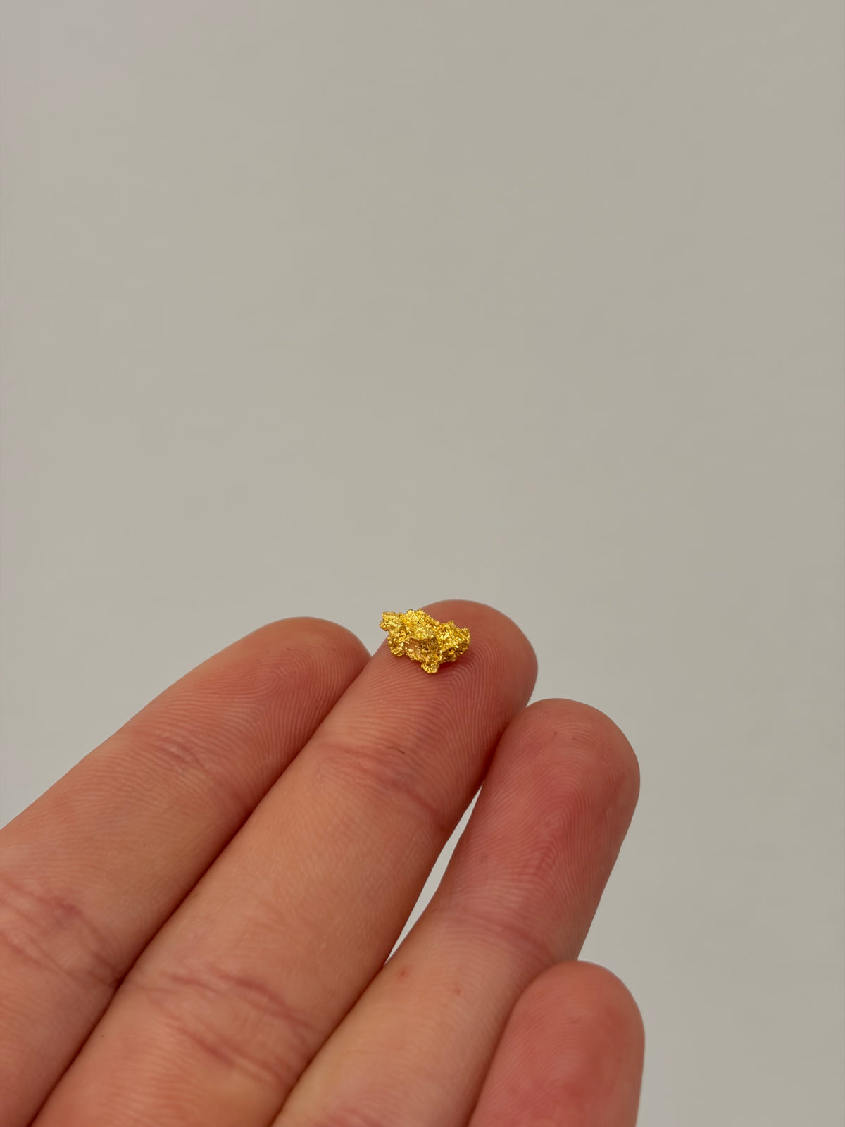 0.45 grams Natural Gold Nugget - October drop