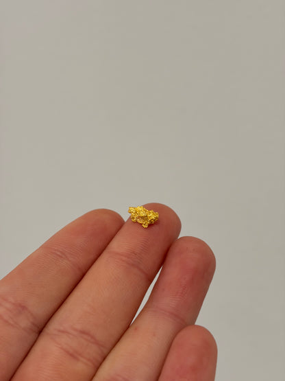 0.45 grams Natural Gold Nugget - October drop