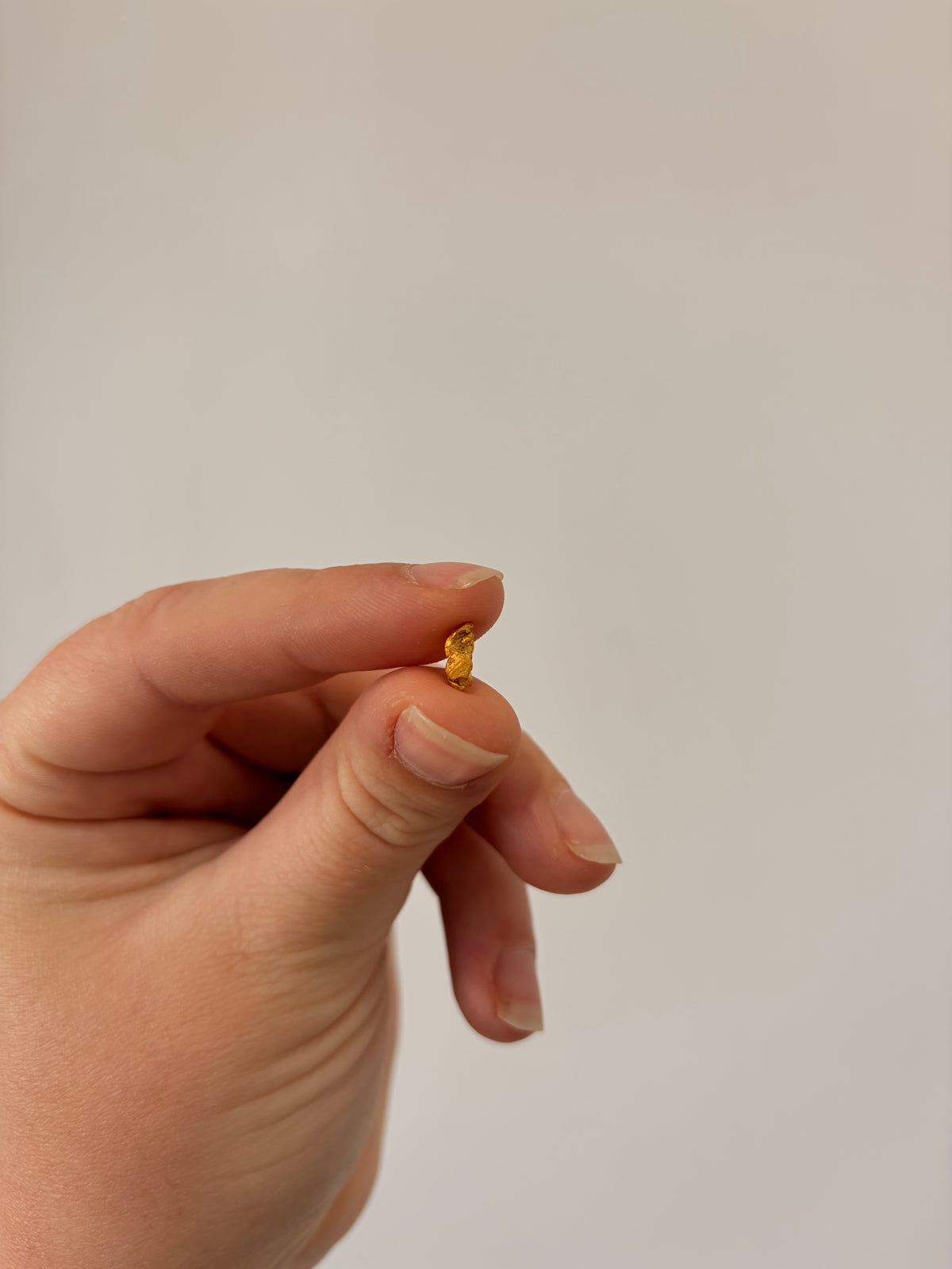 0.59 grams Natural Gold Nugget - October drop