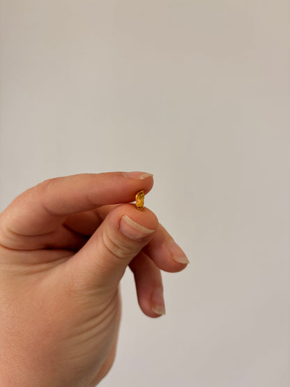 0.59 grams Natural Gold Nugget - October drop