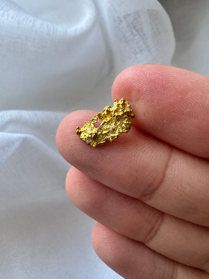 0.8 gram Natural Gold Nugget- COMING JULY 3rd