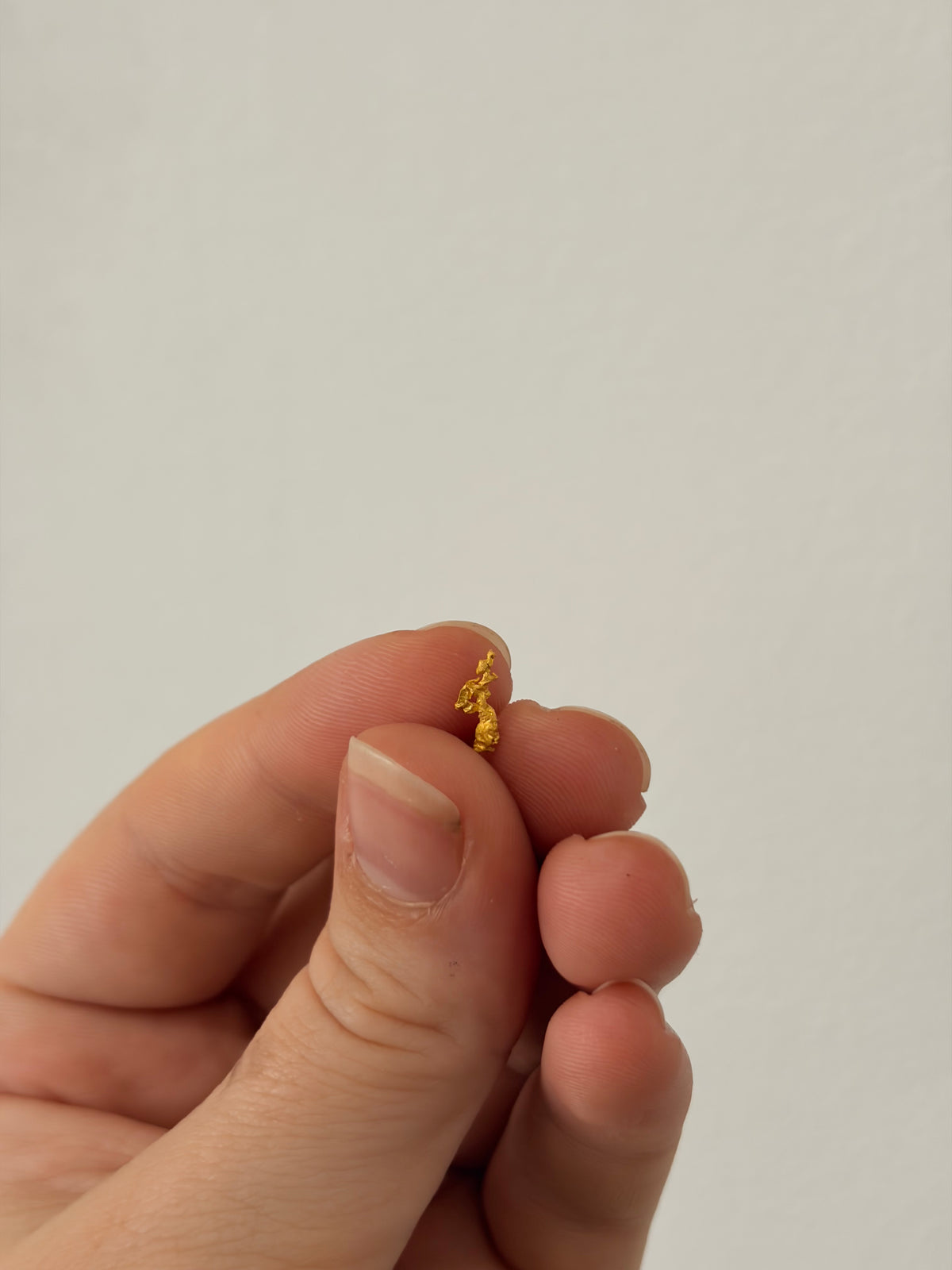 0.14 grams Natural Gold Nugget - October drop