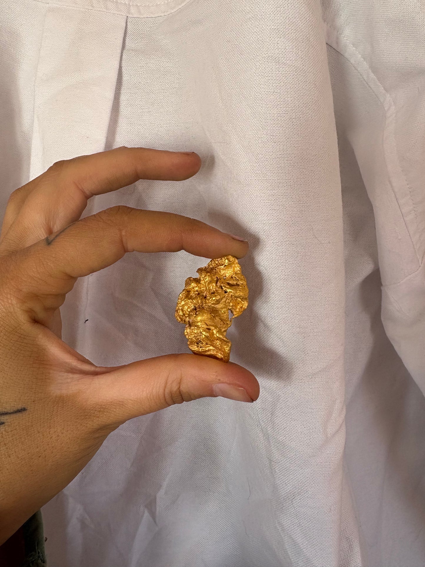 58.6g Natural Gold Nugget - Golden Slug