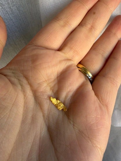 0.47 grams Natural Gold Nugget - August 2.0 drop