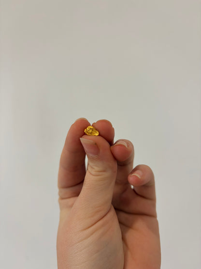 0.51 grams Natural Gold Nugget - October drop