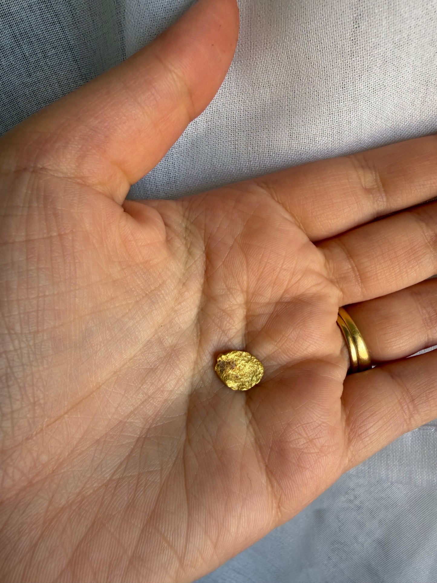 1.2 grams Natural Gold Nugget - August 2.0 drop