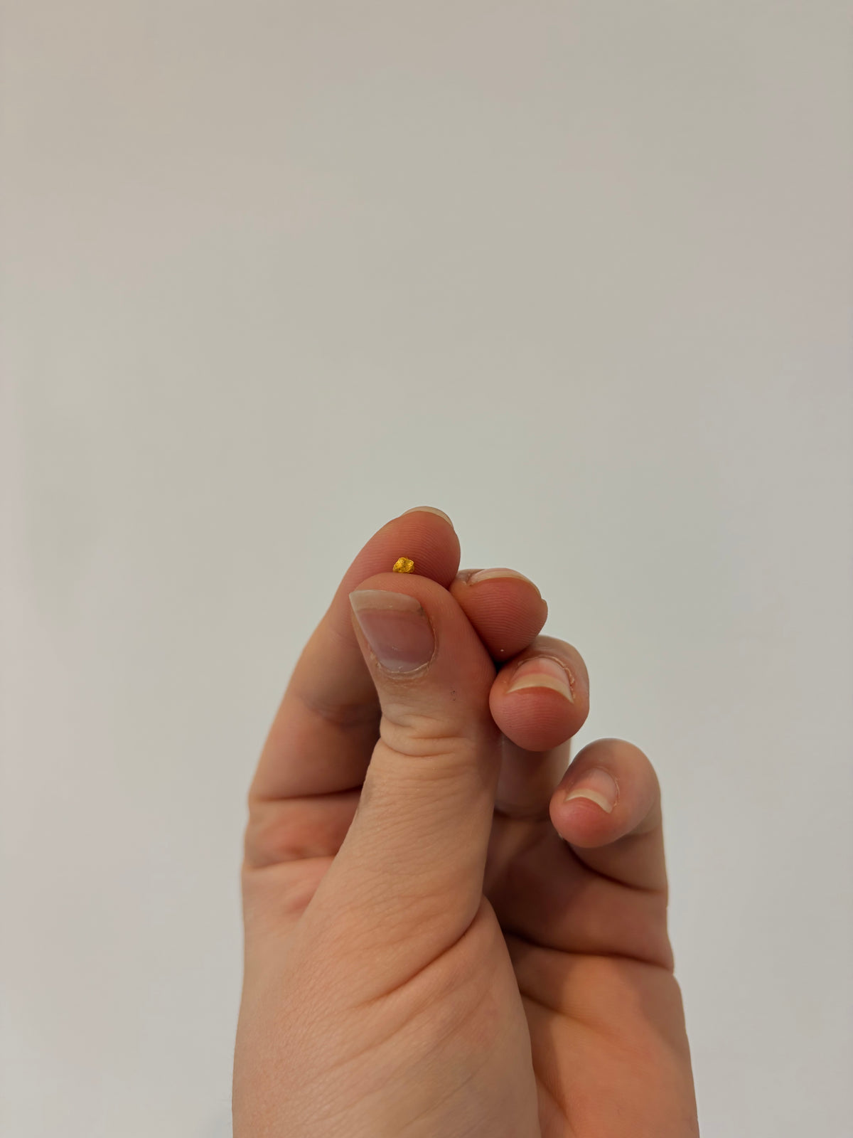 0.14 grams Natural Gold Nugget - October drop