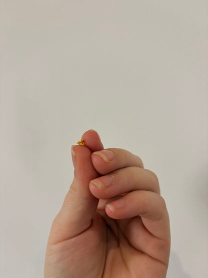 0.16 grams Natural Gold Nugget - October drop