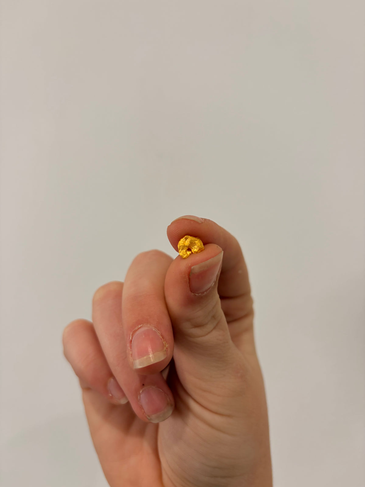 0.74 grams Natural Gold Nugget - October drop