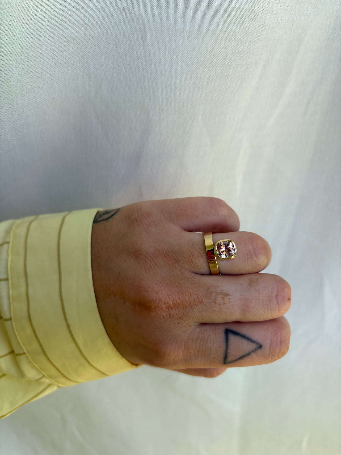 Everlasting Ring - Pink Zircon