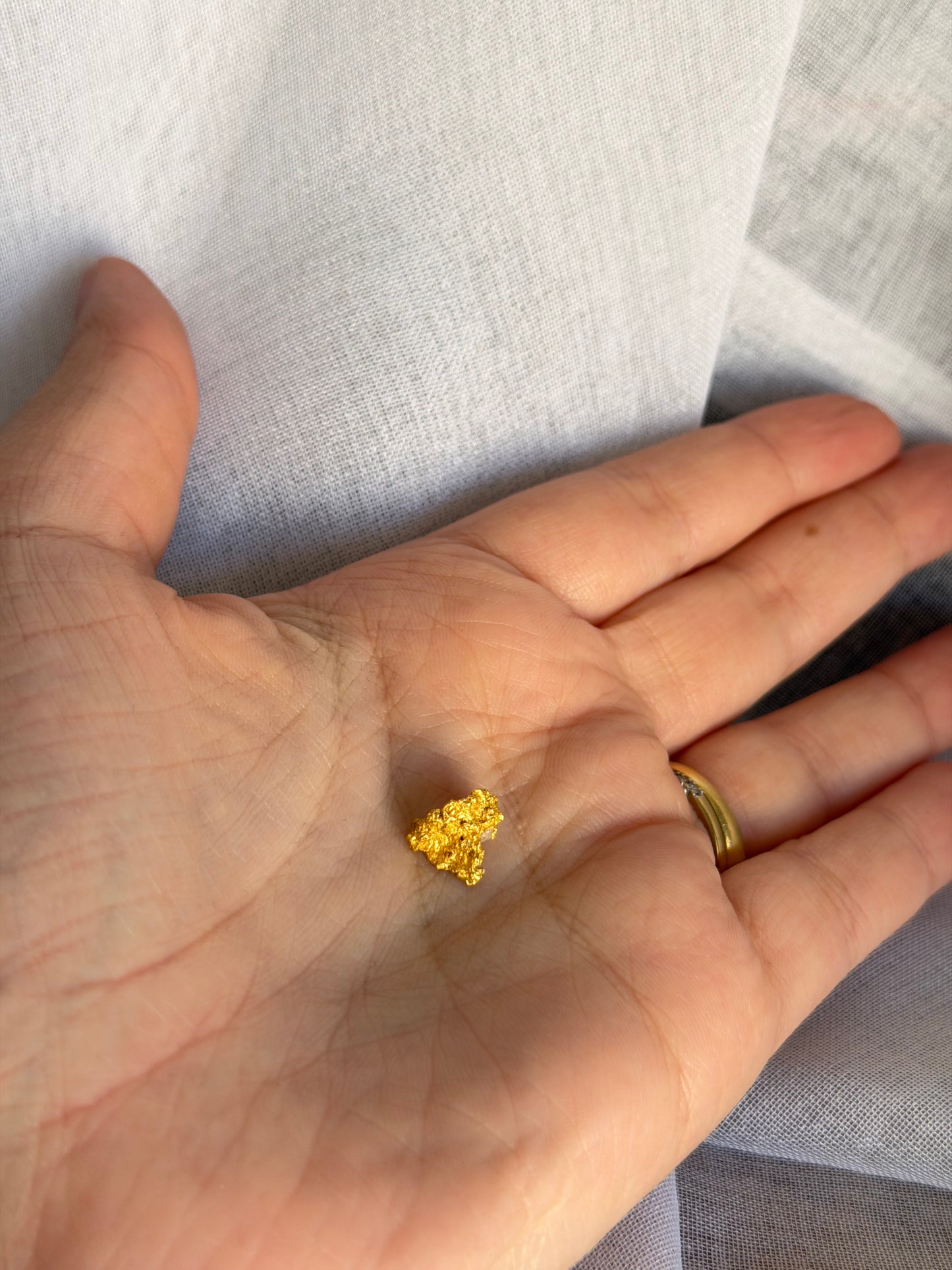 1.7 grams Natural Gold Nugget - August 2.0 drop