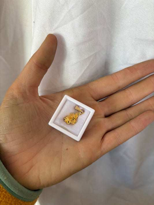 3.6g Natural Gold Nugget Pendant