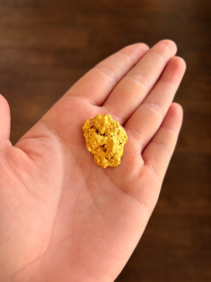 25.61 grams Natural Gold Nugget - October drop
