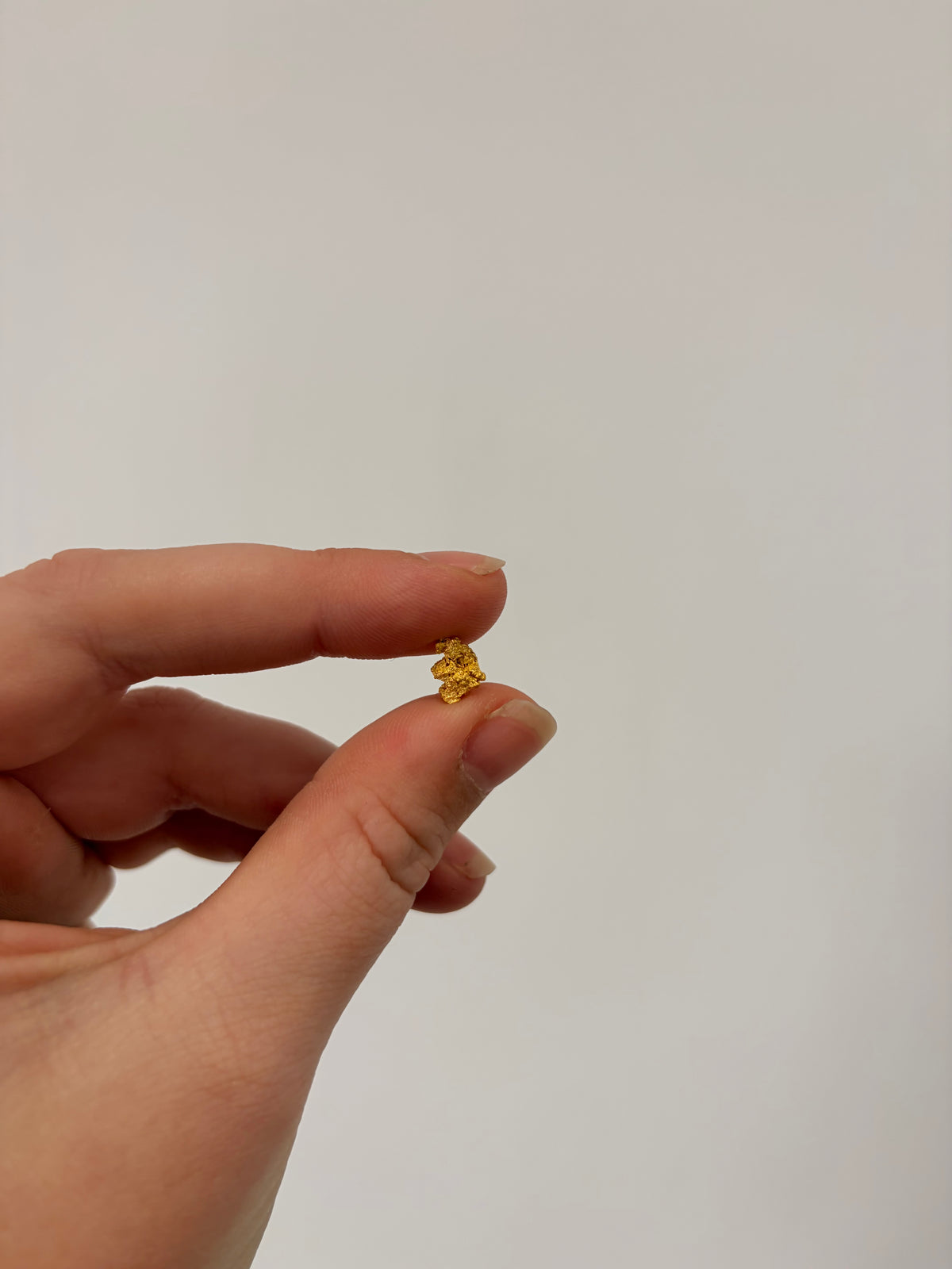 0.88 grams Natural Gold Nugget - October drop