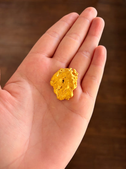 25.61 grams Natural Gold Nugget - October drop