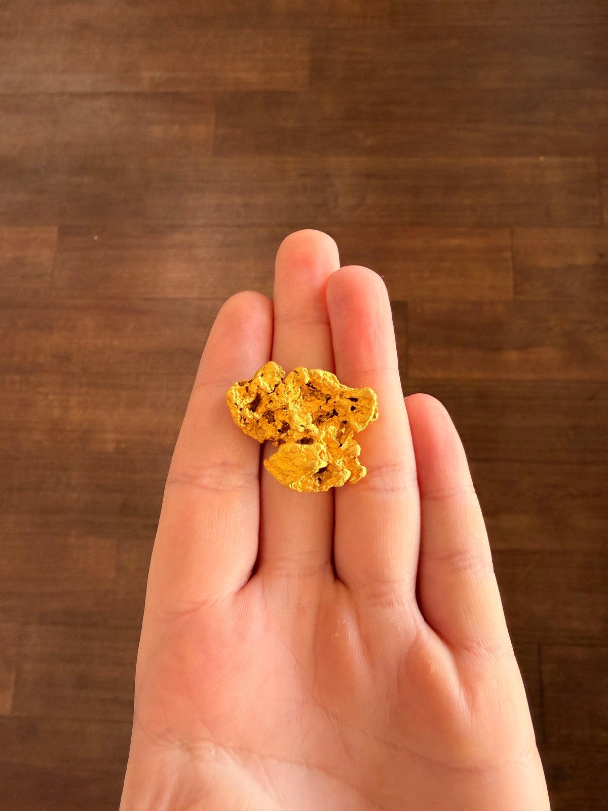 31.74 grams Natural Gold Nugget - October drop