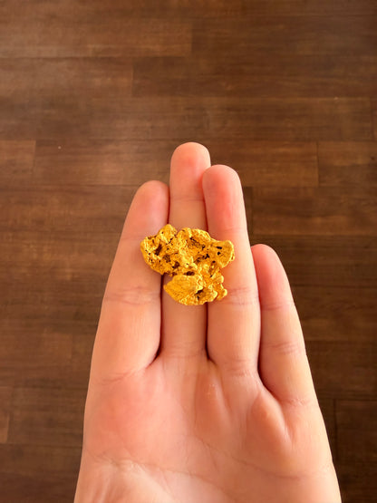 31.74 grams Natural Gold Nugget - October drop
