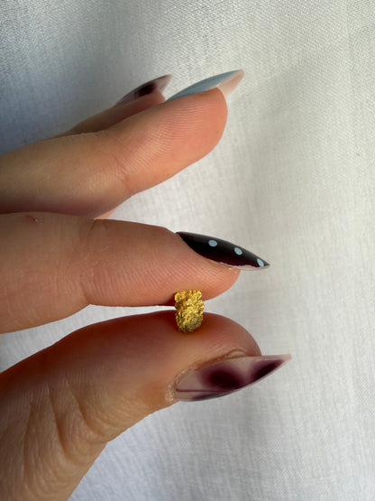 0.29 grams Natural Gold Nugget - August 2.0 drop