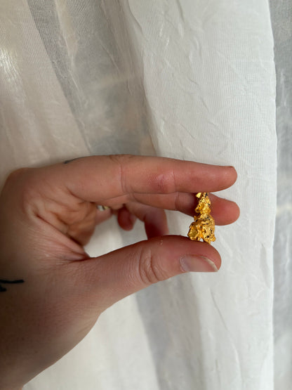 5.7 Gram Natural Gold Nugget - Crystalline structure