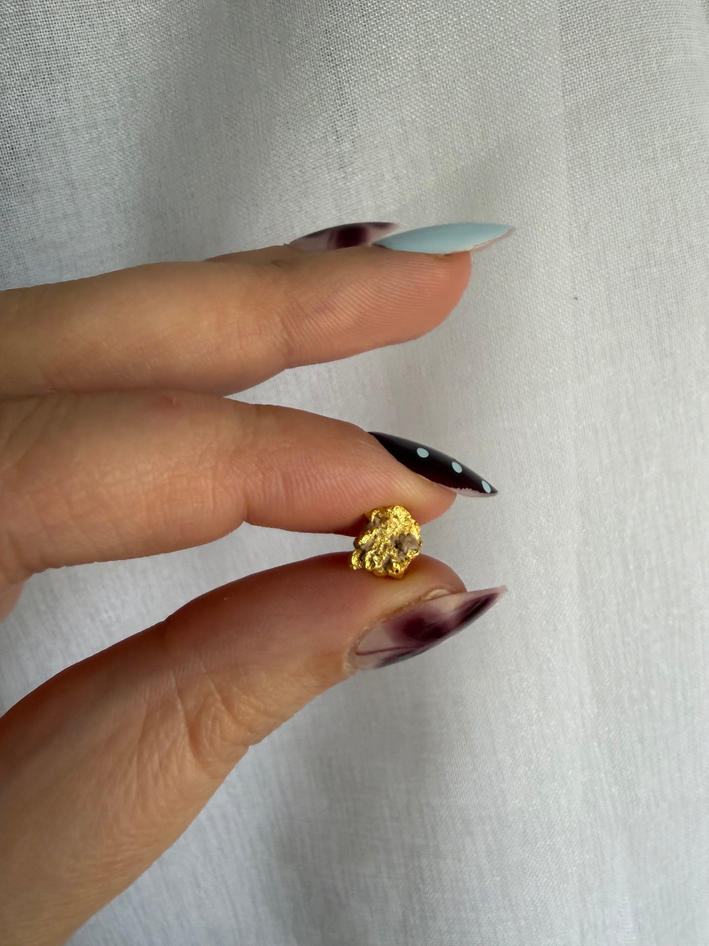 0.85 grams Natural Gold Nugget - August 2.0 drop