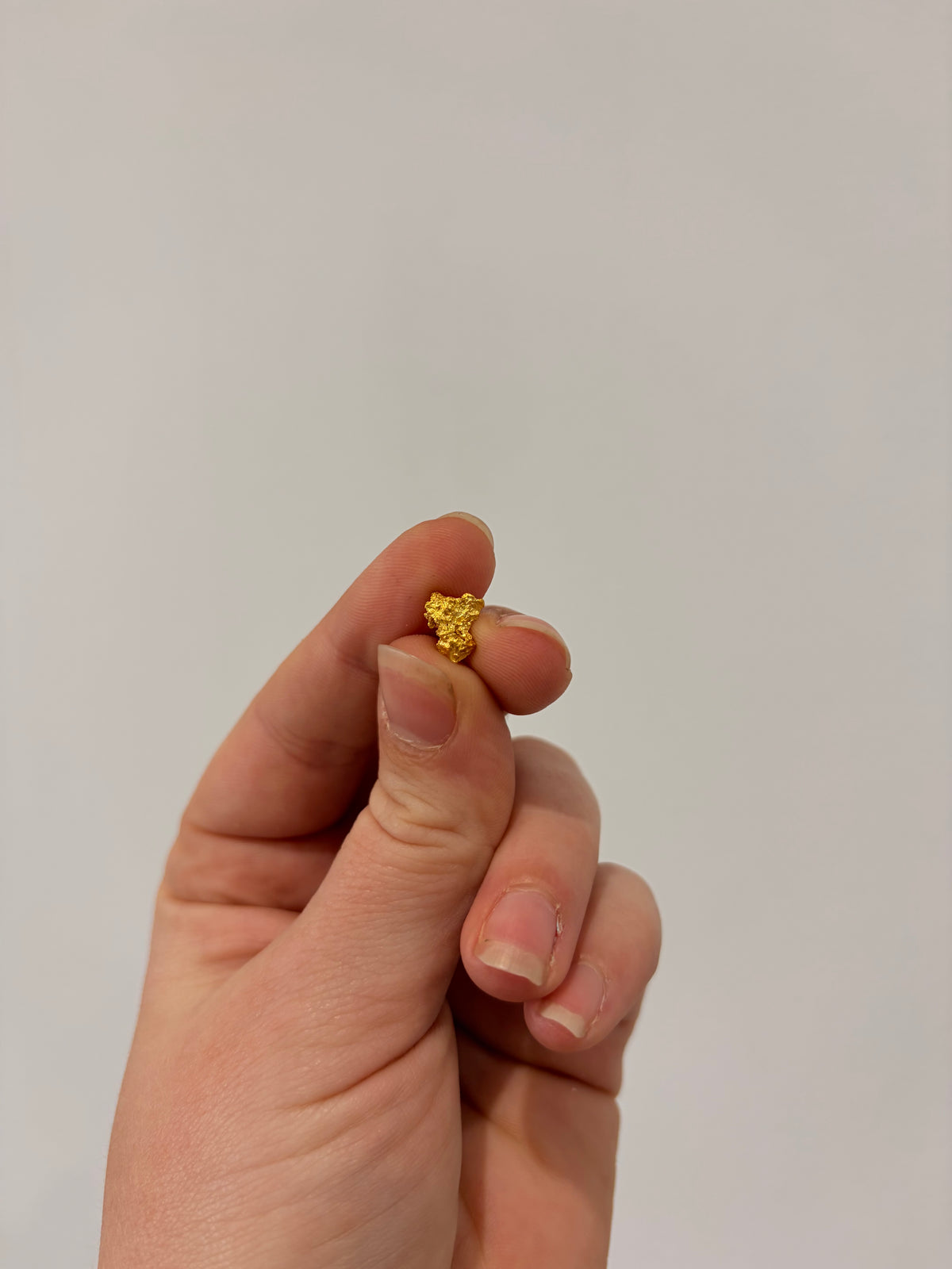 0.84 grams Natural Gold Nugget - October drop