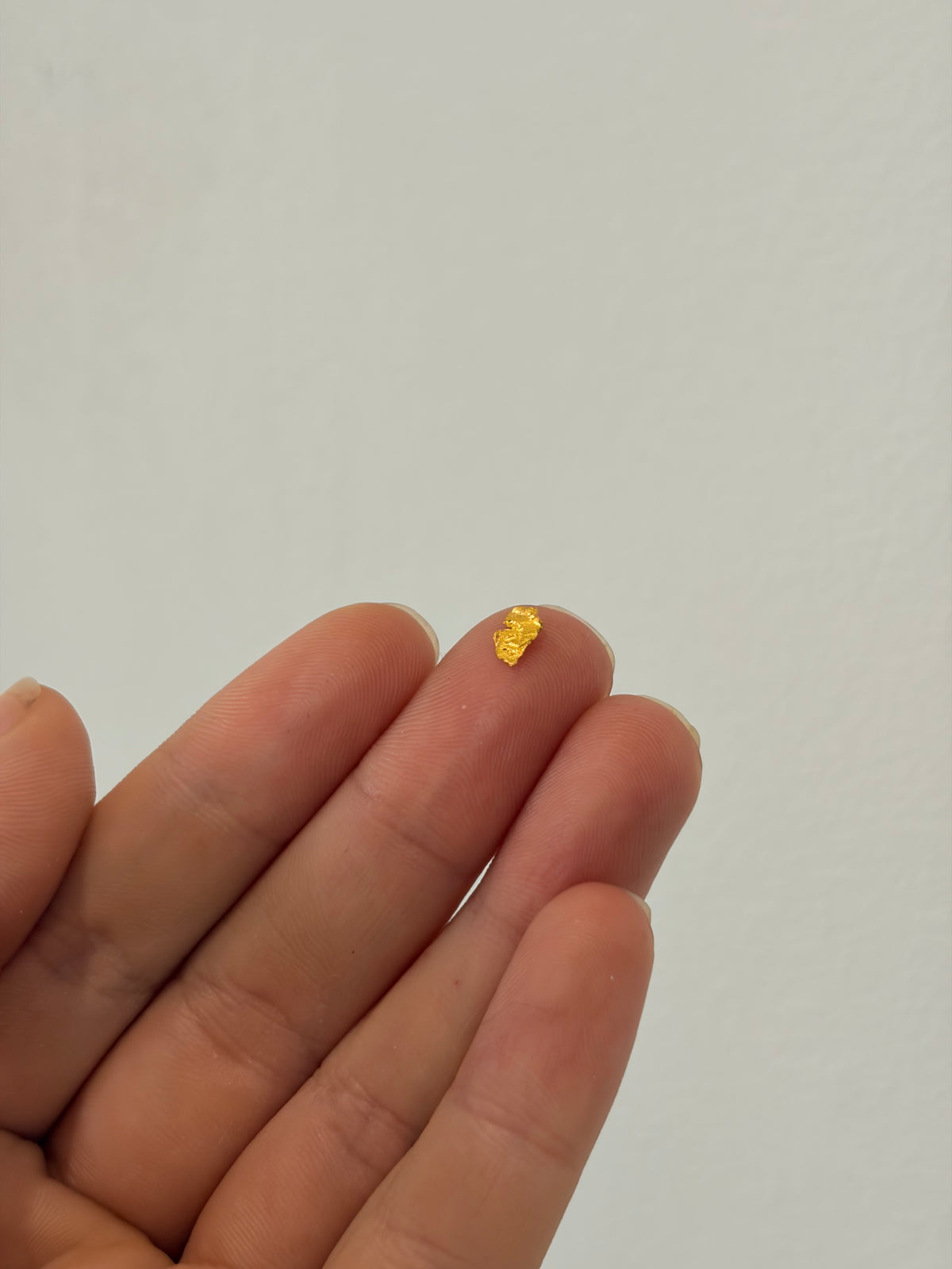 0.15 grams Natural Gold Nugget - October drop