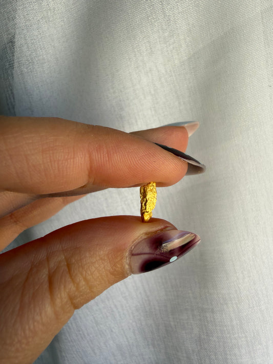 0.47 grams Natural Gold Nugget - August 2.0 drop