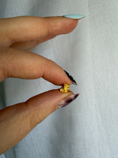 0.9 grams Natural Gold Nugget - August 2.0 drop