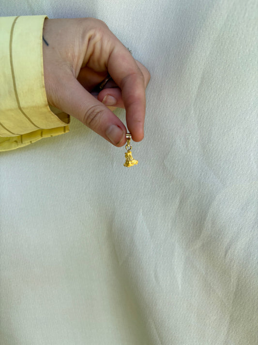 2 gram Natural Gold Nugget Pendant