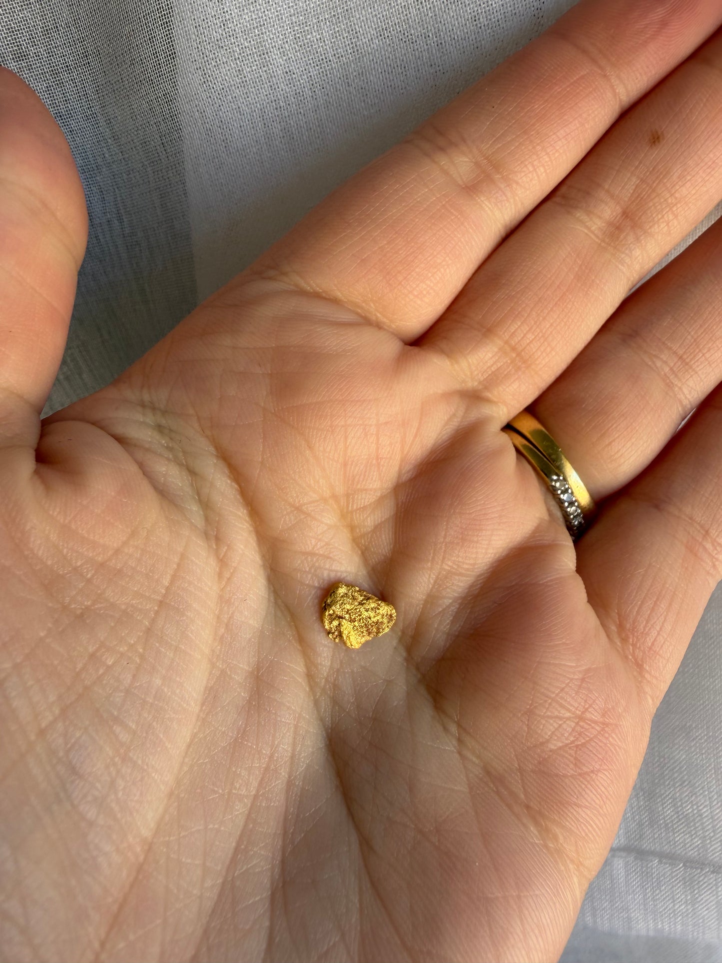 0.77 grams Natural Gold Nugget - August 2.0 drop