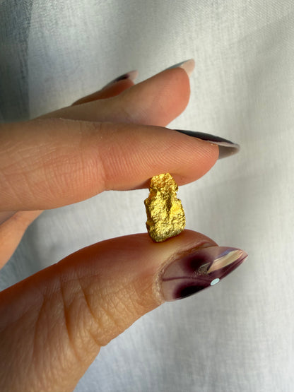 0.91 grams Natural Gold Nugget - August 2.0 drop