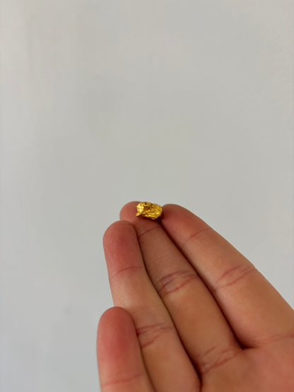 3.52 grams Natural Gold Nugget - October drop