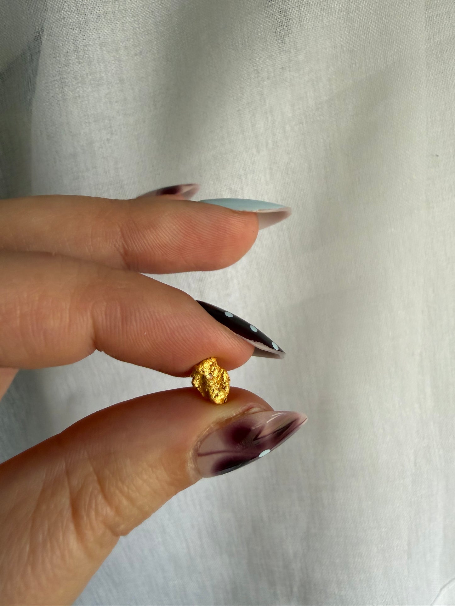 0.86 grams Natural Gold Nugget - August 2.0 drop