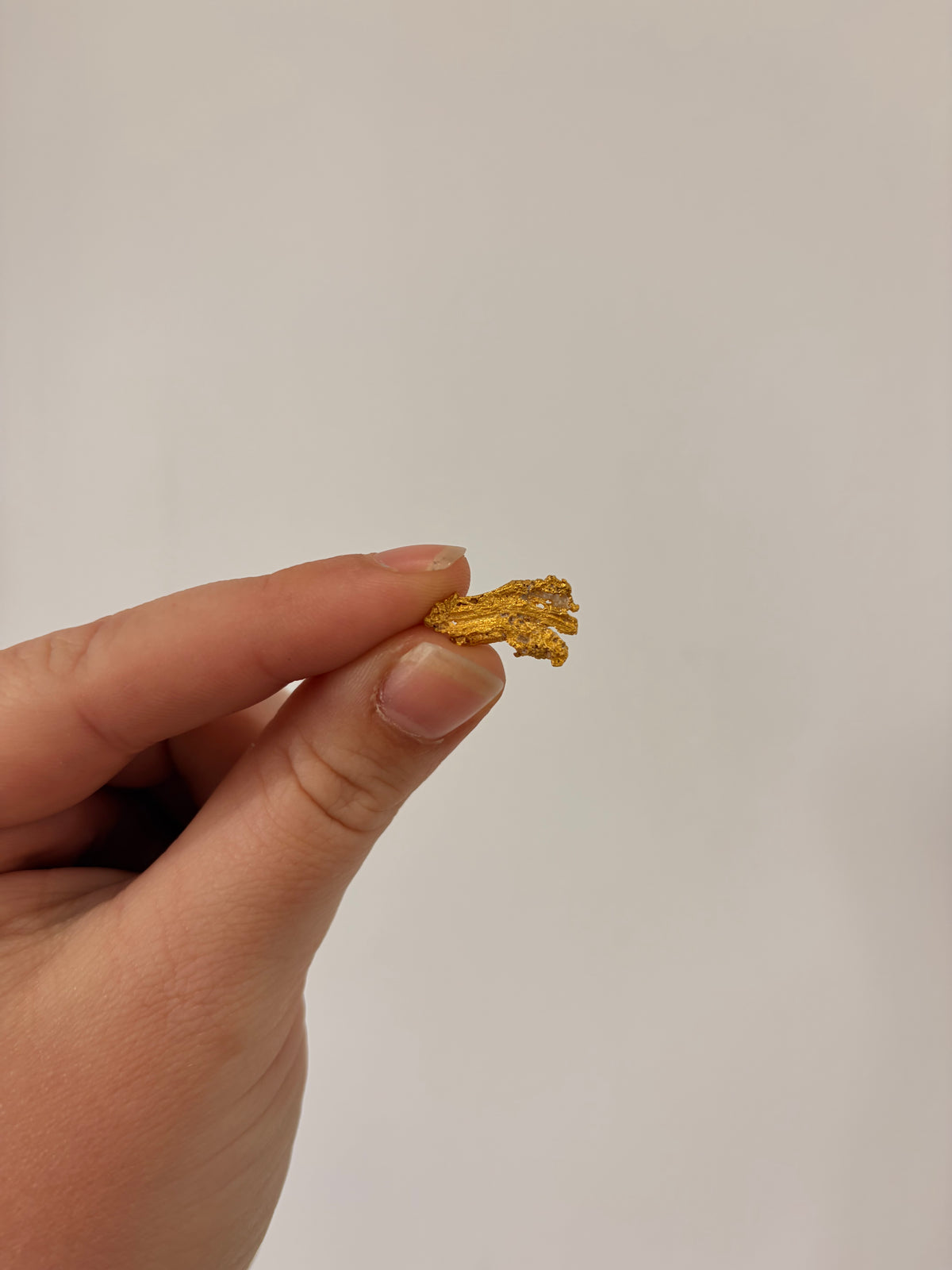 1.4 grams Natural Gold Nugget - October drop